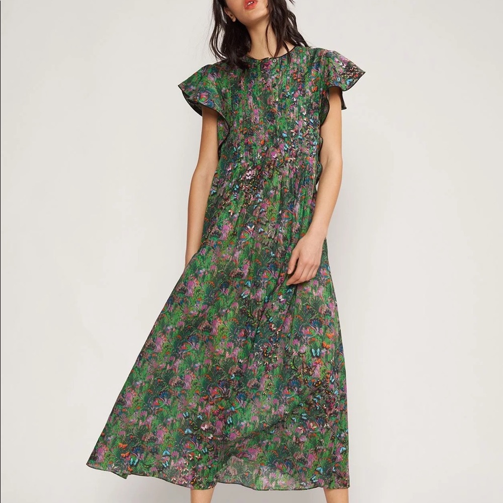 Nairobi Marble Butterfly Kaftan